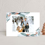 "Wintery Eucalyptus" - Holiday Cards in Snow by Angel Walker - Front