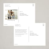 "Merry Love" - Holiday Cards in Ruby by Alston Foster - Back of Card Options
