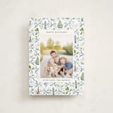 "Nutcracker ribbons" - Holiday Cards in Blue Ribbon by Sarah Knight - Front