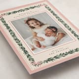 "Sugarpine" - Holiday Cards in Blush by Itsy Belle Studio - Detail