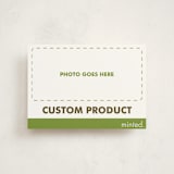 "Landscape Custom" - Holiday Cards in Charcoal by Minted Custom - Front