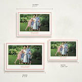 "Bowery" - Holiday Cards in Candy Cane by Megan Davis - Formats Available