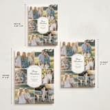 "Elegant Emblem" - Holiday Cards in Night Sky by Ekko Studio - Formats Available