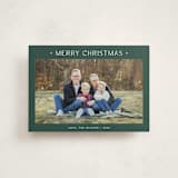 "Dotted" - Holiday Cards in Pine by Carolyn MacLaren - Front