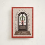 "Home" - Holiday Cards in Holly by Erin L. Wilson - Front