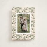 "Nutcracker Toile" - Holiday Cards in Fir by Teju Reval - Front