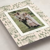 "Nutcracker Toile" - Holiday Cards in Fir by Teju Reval - Detail