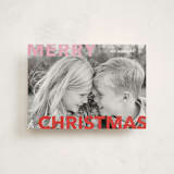 "Merry & Bold" - Holiday Cards in Candy Cane by Angela Thompson - Front