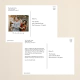 "More the Merrier" - Holiday Cards in Berry by chica design - Back of Card Options