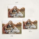"Unleashed" - Holiday Cards in Snow by Annie Holmquist - Formats Available