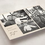 "Simple Gallery" - Holiday Cards in Ivory by Angela Thompson - Detail