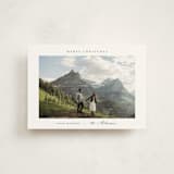 "Scenic" - Holiday Cards in Snow by Nicole Walsh - Front