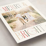 "Merry and Bright" - Holiday Cards in Snow by Pixel and Hank - Detail