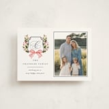 "Classic Merry Crest" - Holiday Cards in Night by Brooke Chandler - Front