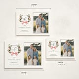 "Classic Merry Crest" - Holiday Cards in Night by Brooke Chandler - Formats Available