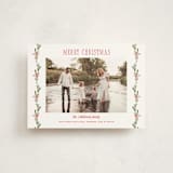 "Lillian" - Holiday Cards in Holly Berry by Petra Kern - Front