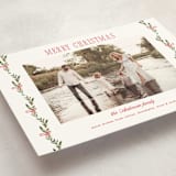 "Lillian" - Holiday Cards in Holly Berry by Petra Kern - Detail