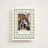 "Holly Berry Frame" - Holiday Cards in Snow by Lauren Jopling - Front