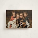 "Warm Sentiment" - Holiday Cards in Snow by Melanie Severin - Front