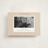 "Blessed Frame" - Holiday Cards in Butter Cream by Mansi Verma - Front