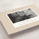 "Blessed Frame" - Holiday Cards in Butter Cream by Mansi Verma - Detail