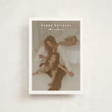 "Simplest border" - Holiday Cards in Snow by Stacey Meacham - Front