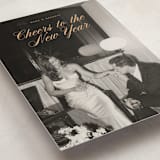 "Classy Cheer" - Holiday Cards in Apricot by Ekko Studio - Detail