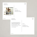 "Bold & Merry" - Holiday Cards in Pine by Jula Paper Co. - Back of Card Options