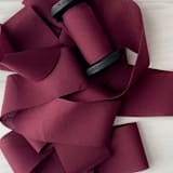 "Sugar Plum 2" x 15 ft Holiday Ribbon" - Holiday Ribbons and Bows in purple by Honey Silks Co