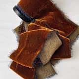 "2" Silk Velvet Ribbon - Copper" - Holiday Ribbons and Bows in copper by Honey Silks Co