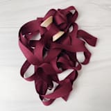 "Sugar Plum 3/4" x 15 ft Holiday Ribbon" - Holiday Ribbons and Bows in purple by Honey Silks Co