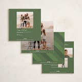 "merry slide" - Holiday Cards in Latte by Kamala Nahas - Back of Card Options