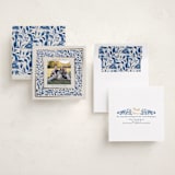 "A Peaceful Winter" - Holiday Cards in Porcelain by Elly - Assembled