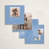 "dots and snowflakes" - Holiday Cards in Frost by Anastasia Makarova - Back of Card Options