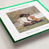 "square" - Holiday Cards in Spruce by JoAnn Jinks - Detail