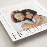 "Equilateral" - Holiday Cards in Snow by Pink House Press - Detail