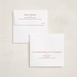 "Peace Love & Joy" - Holiday Cards in Snow by Carolyn Kach - FREE Recipient Addressing