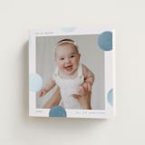 "Pompom" - Holiday Cards in Blue Jay by Blustery August - Folded Card