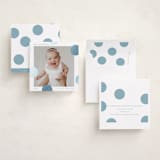 "Pompom" - Holiday Cards in Blue Jay by Blustery August - Assembled