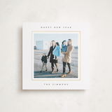 "Minimal border" - Holiday Cards in Starlight by Lucrecia Caporale - Front