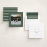 "Top of the Mountain" - Holiday Cards in Spruce by Gwen Bedat - Assembled
