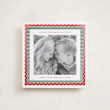"Gingham Fun" - Holiday Cards in Mistletoe by Erin German - Front