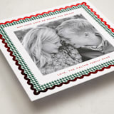"Gingham Fun" - Holiday Cards in Mistletoe by Erin German - Detail