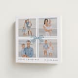 "Square Present" - Holiday Cards in Night by Brooke Chandler - Folded Card