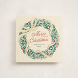 "Lia" - Holiday Cards in Pine by Pati Cascino - Front