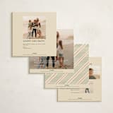 "Lia" - Holiday Cards in Pine by Pati Cascino - Back of Card Options