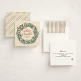 "Lia" - Holiday Cards in Pine by Pati Cascino - Assembled