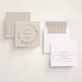 "Wrapped Wreath" - Holiday Cards in Eggnog by Amy Kross - Assembled