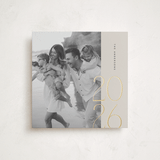 "Year in Display" - Holiday Cards in Fog by Ana Sharpe - Front