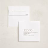"Year in Display" - Holiday Cards in Fog by Ana Sharpe - FREE Recipient Addressing